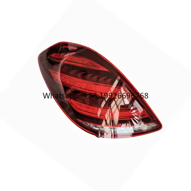 

High Quality Mercedes-Benz S-Class 2013-2016 W222 Tail Lights Upgrade New Style Rear Lamp with Red Lens 12V Voltage