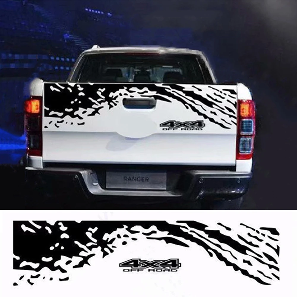 

Pickup Trunk Tailgate Stickers For Ford Ranger Car Decalds Truck Graphics Vinyl Custom Decor Cover Auto Exterior Accessories