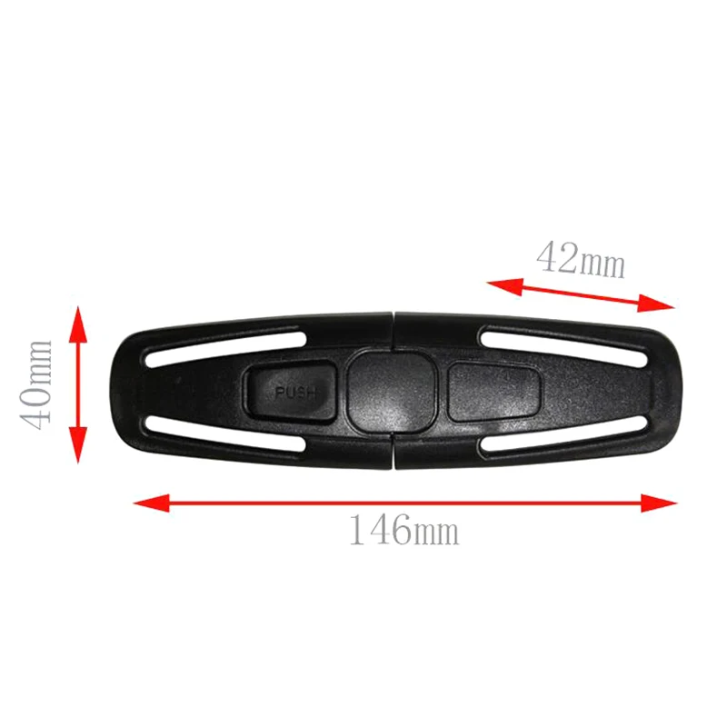 Car Baby Safety Seat Strap Belt Harness Chest Child Clip Safe Buckle Child Seatbelt Buckle Latch Baby Safe Lock