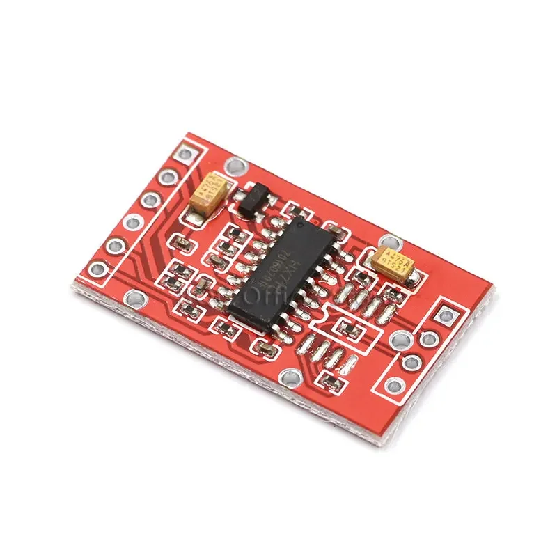 HX711 Módulo de Sensor de pesaje de conversión a/d de doble canal de 24 bits con Metal Shied