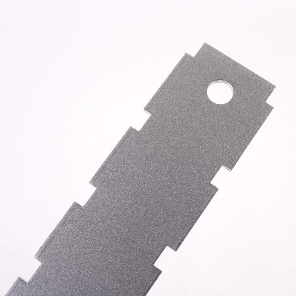

Fingerboard Height Gauge Guitar Gauge Silver Aluminum Durable Leveling Tool for Electric Bass Acoustic Guitar Setup