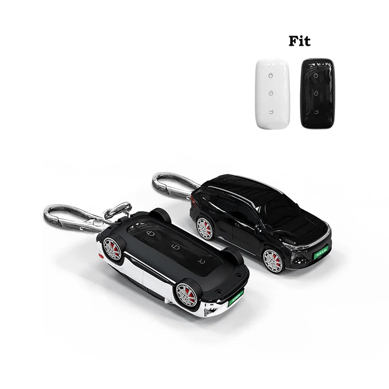 Autostyling für Geely EX5 EM-i Starray EM-i Galaxy L6 L7 E8 M9 Fernbedienung Smart Car Schlüsselhülle Schlüsselanhänger Zubehör – Detail 2