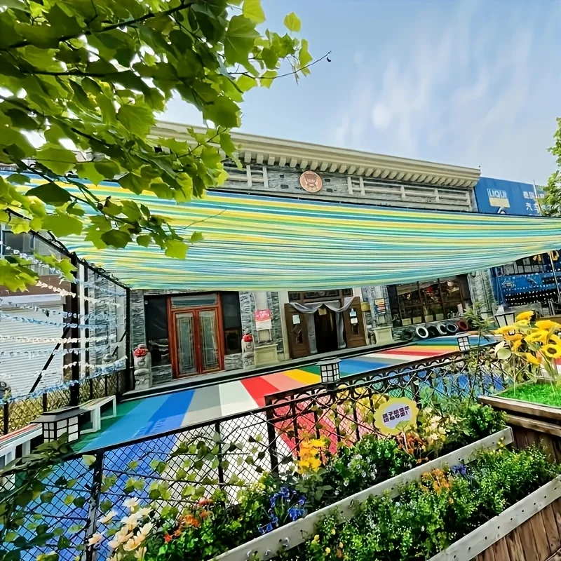 

【Outdoor Protective Sunshade Net】Made of High-Density Polyethylene Mesh Fabric with Thickened Edges and Corners, This Plant Sunshade Net Protects Plants from the Sun
