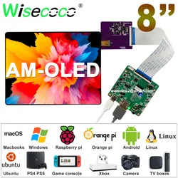 Display OLED para Raspberry Pi, 2K, 2480x1860 IPS, 4:3 Amoled Screen, Orange Pi Game Console, Macbook, laptops, exibição secundária
