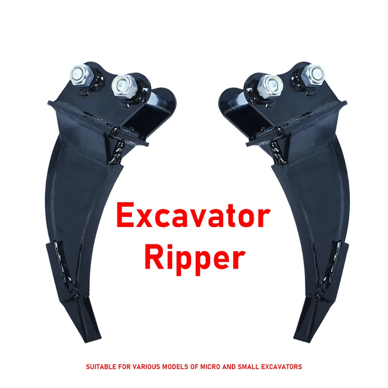 Mini Excavator Attachment Ripper Small Digger Ripper Excavator Loosening Soil Ripper Hook Ripper Teeth For Orchard Garden Work