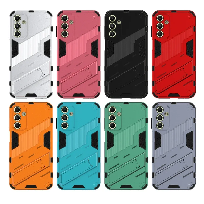 Case for Samsung Galaxy A15 Cover Bumper Holder Coque for Samsung Galaxy A25 A24 A23 Armor Kickstand Back Phone Case Galaxy A15