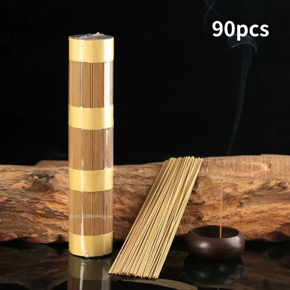 90pcs Natural Vietnam Oudh Incense Stick Cambodian Oud Arab Incense Natural Sweet Aroma Yoga Fresh Air Aromatherapy 90pcs