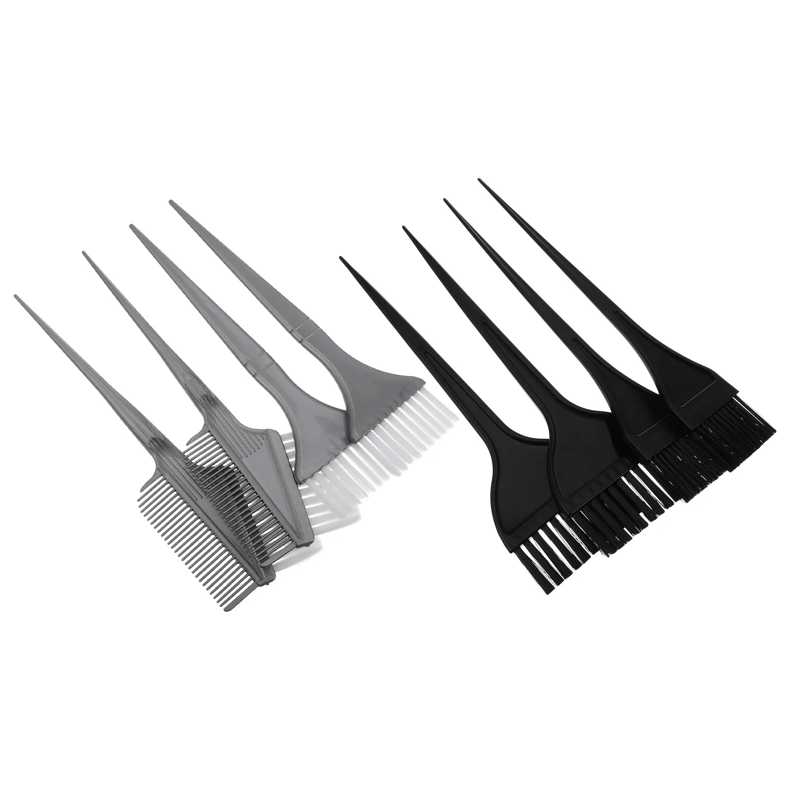 8 قطعة مجموعة فرشاة تلوين الشعر المهنية مجموعة أدوات توزيع صبغ الشعر لصالون المنزل الصباغة يسلط الضوء على تلوين مشط فرشاة صبغ