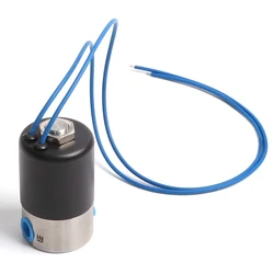 8.5MPa Stainless Steel Electric Solenoid Valve 12VDC Normally Closed VITON
