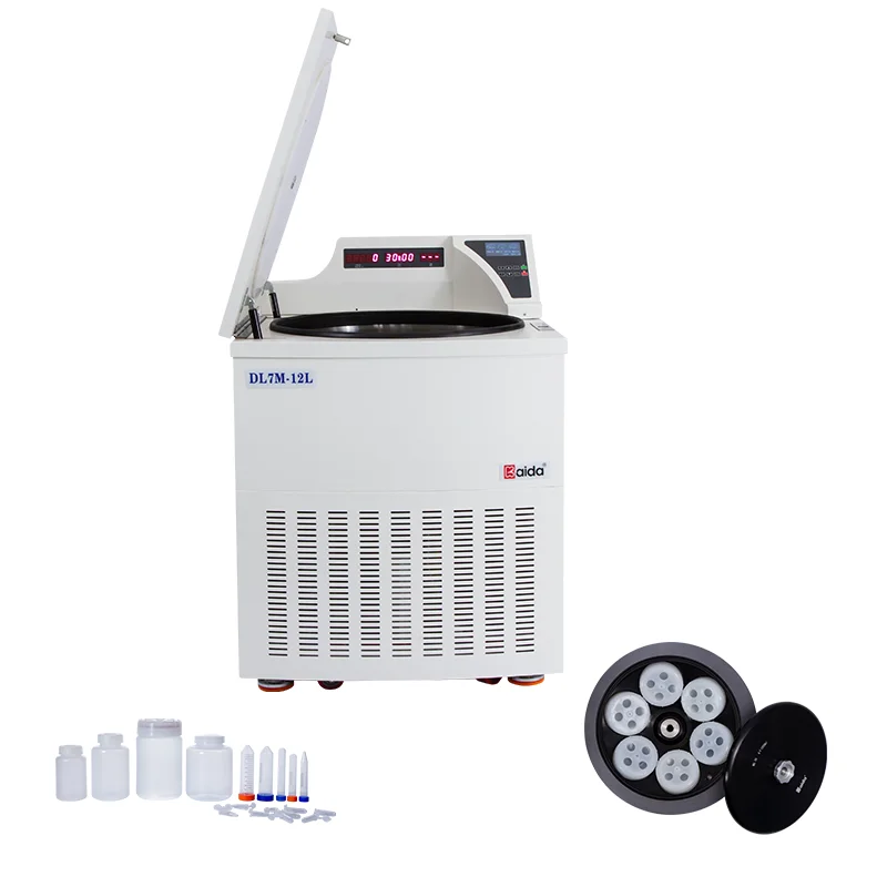Centrífuga de alta capacidade de baixa velocidade e piso DL7M