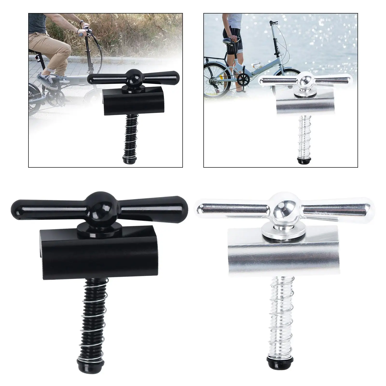 Folding Bike Hinge Clamp Tight Fit Bicycle Accessories for Frame Spare Parts