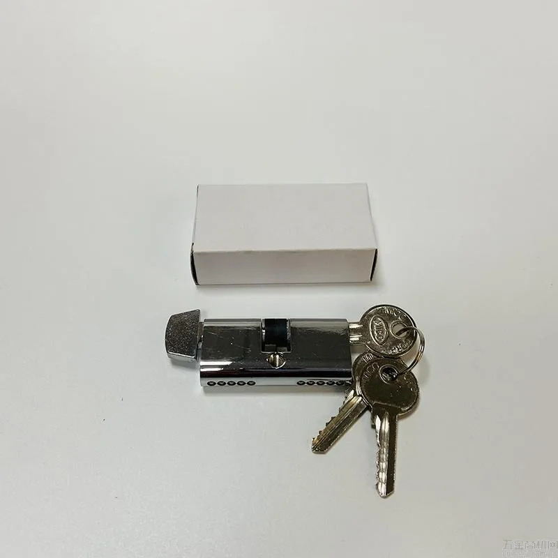 Núcleo de bloqueio 54mm porta dupla/única interior anti-roubo liga de zinco plug-in fechadura porta e janela gancho parafuso de bloqueio
