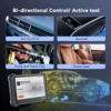 THINKCAR THINKSCAN 672 OBD2 Scanner CAN FD OBD2 Outil Contrôle bidirectionnel Diagnostic complet du système 28 réinitialisations gratuites à vie 5