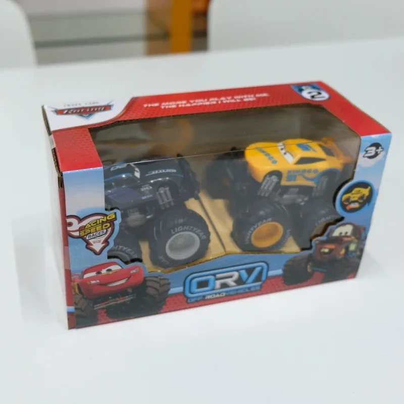 ديزني بيكسار المزدوج الجمود على الطرق الوعرة مركبة سيارات التراجع البرق ماكوين ماتر البلاستيك نموذج سيارة مجموعة الاطفال عيد الميلاد اللعب الهدايا #4