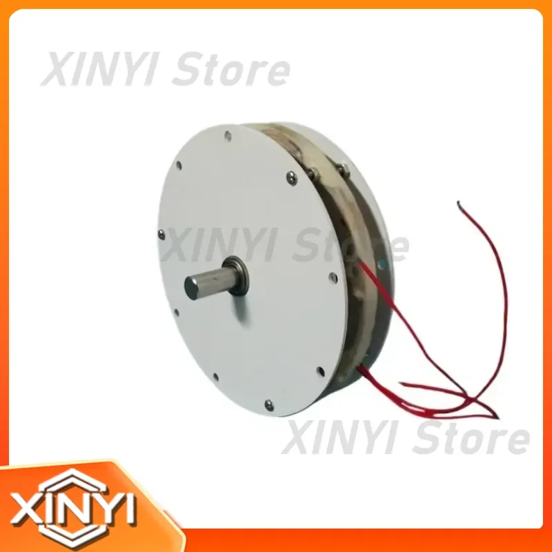 12V 24V 200W Low Speed Coreless Disc Generator 100-1500RPM Metal for Wind Turbine Solar DIY Backup Power System