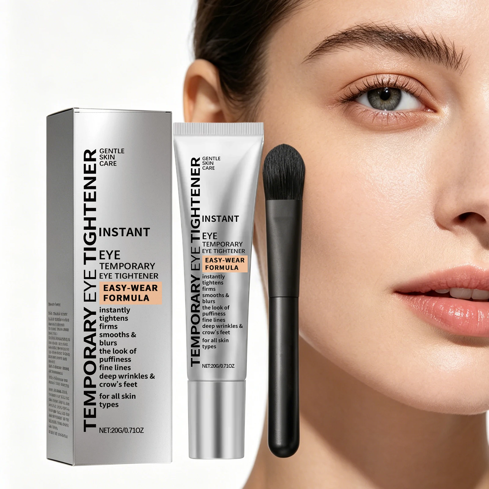 Firm Eye Cream Reduces Dark Circles Eye Bags Lifting Anti Puffiness Increase Elasticity Smoothing Nourishing Eye Tightener Cream