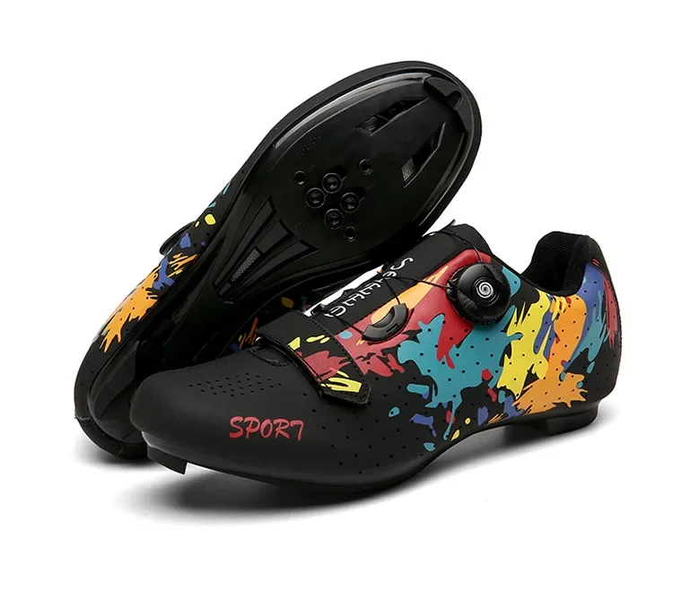 

Cycling MTB Shoes New Professional Men SPD Road Dirt Bike Route Cleat Flat Sneaker Racing Women Bicycle Mountain Biking Shoes