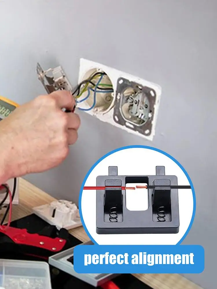 Pince à souder au fil, porte-électrode de soudage Portable, pince à souder multifonctionnelle pour câble à ressort précis pour l'électronique