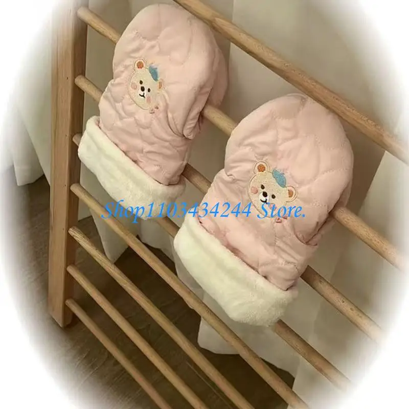 

2pcs Comfortable Strollers Mittens Warm Mitts Handmuffs for Easily Grip Warmth