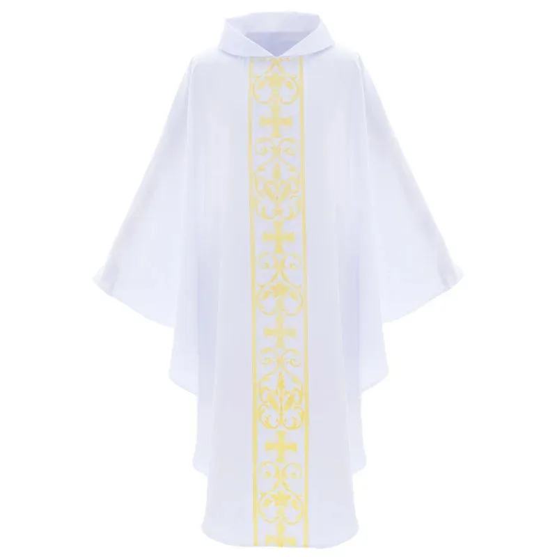 ชุดคลุมพระสงฆ์พิมพ์ลาย Zizi 2025 สำหรับบาทหลวง นักบวช ศาสนาคริสต์ พระเยซู ผู้นำศาสนา ชุดคลุมสำหรับโฆษณา