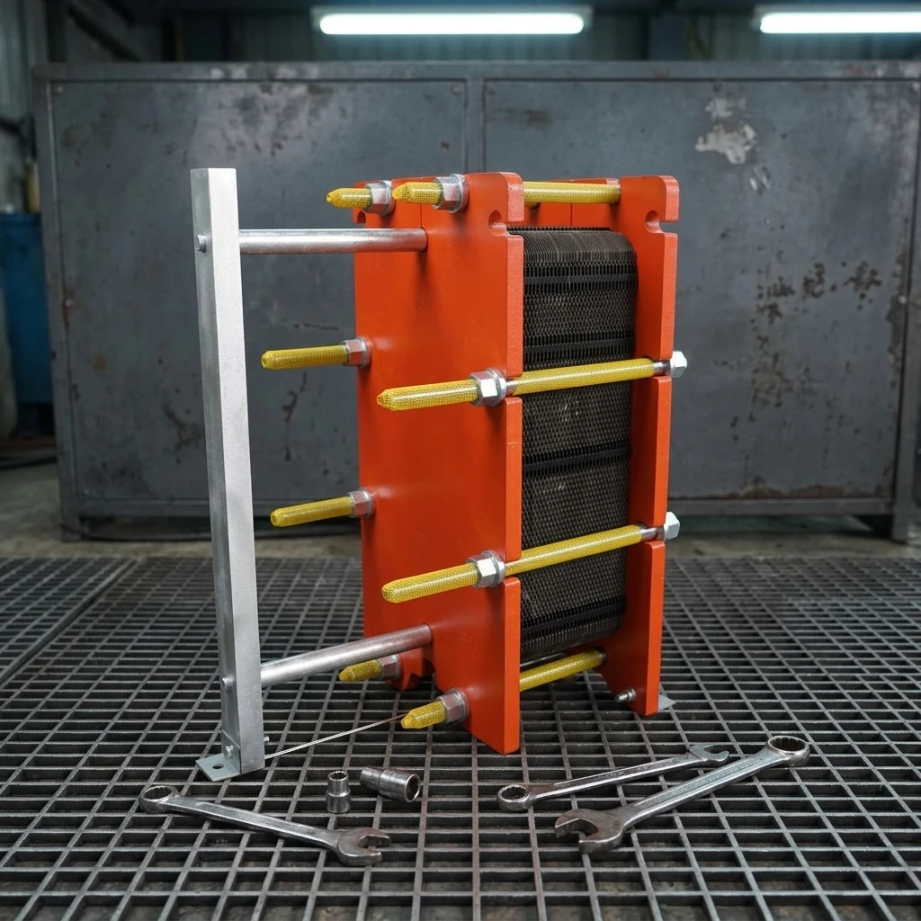 Marine Titanium Plate Stainless Steel Plate Heat Exchanger, Used for Seawater Steam Condenser and Evaporator