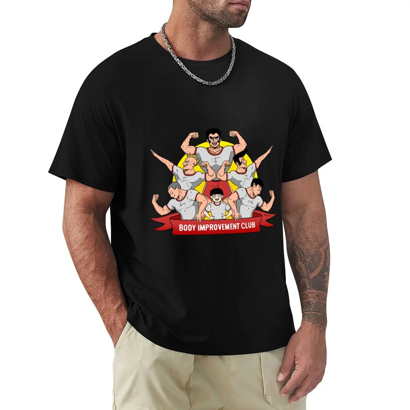 Body Improve t Club! T-Shirt Soft Basic Cotton Short Sleeve Tee