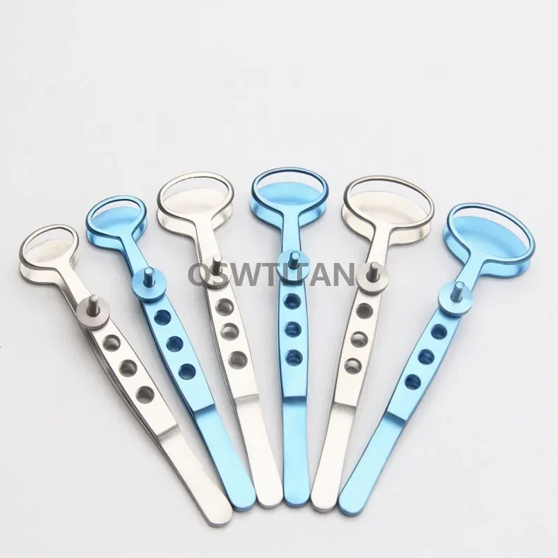 Chalazion Forceps Titanium Stainless Steel Eye Ophthalmic Tweezers Surgical Tools Instrument