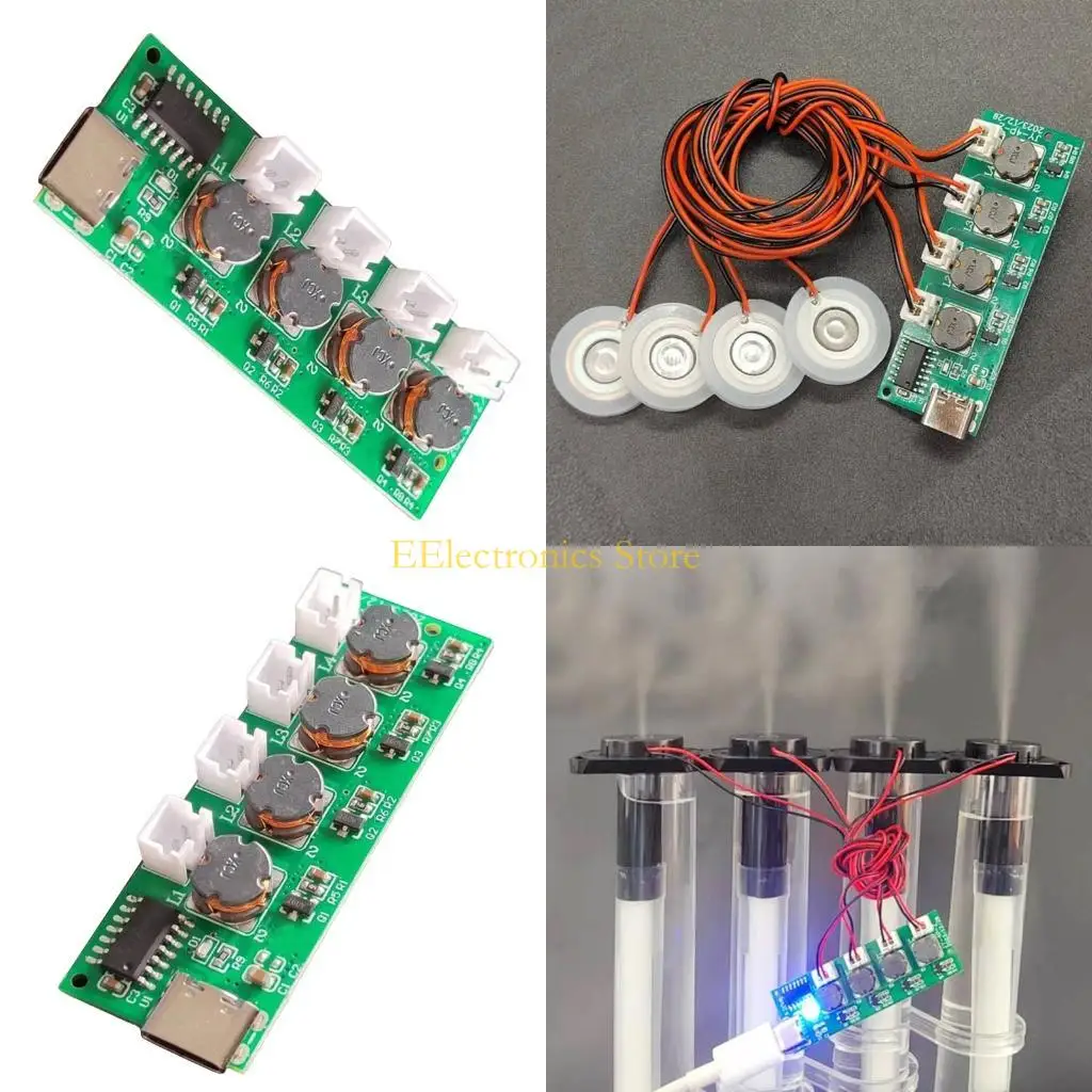 

B03C Unswitched Four Head Modulifier Module Ultrasonic Debulizer с стабильной и легкой установкой