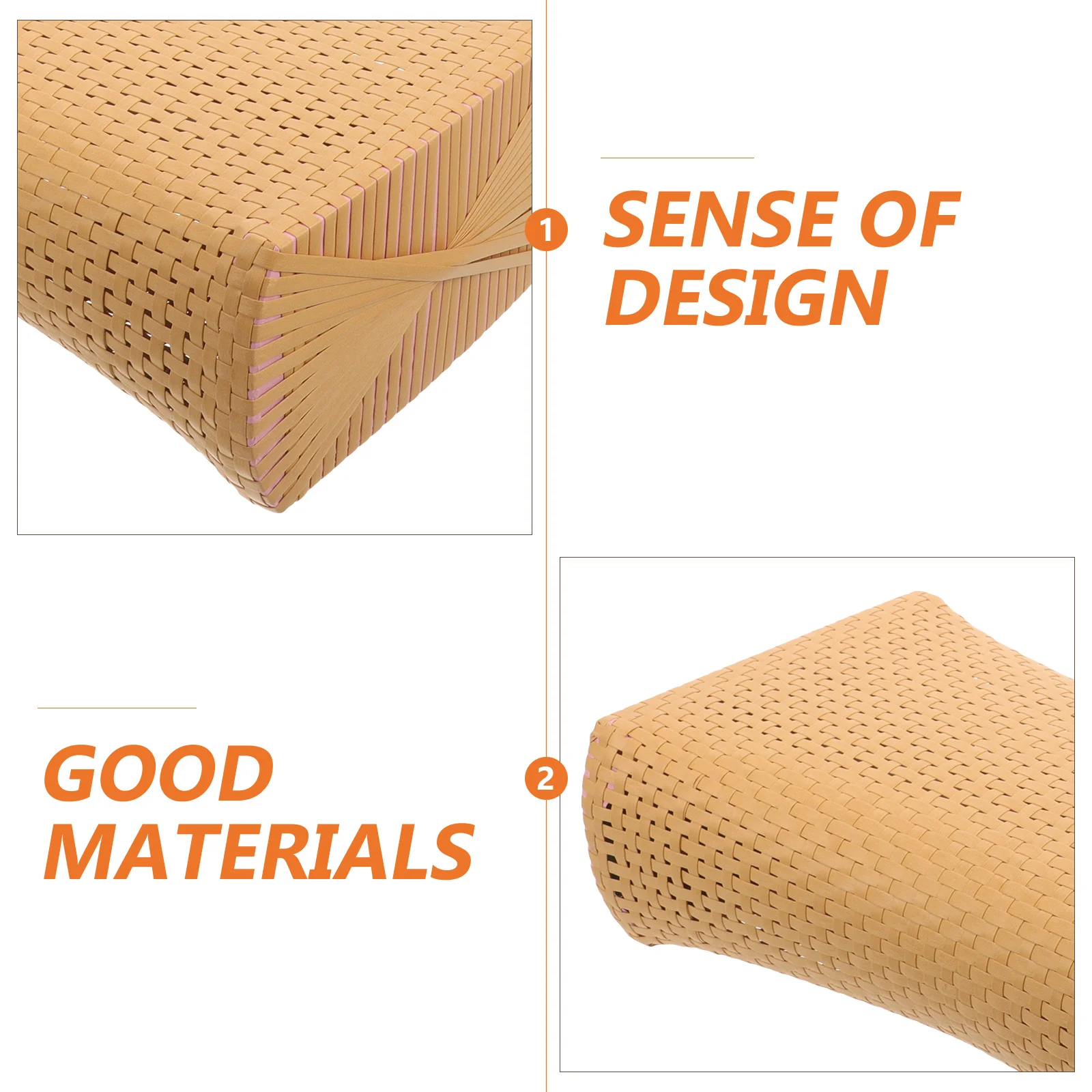 

Breathable Sauna Room Pillow Ergonomic Rattan Neck Cushion for Side Sleeping Lumbar Relief Supplies