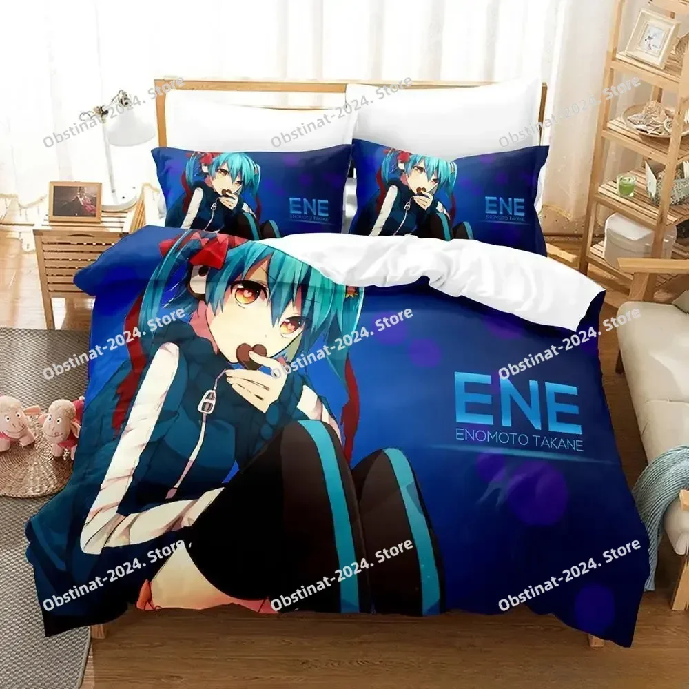 Fashion 3d Print Anime Kagerou Project Bedding Set Single Twin Full Queen King Size Bed Set Adult Kid Bedroom Duvet cover Sets