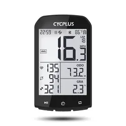 Computador de bicicleta gps sem fio cycplus m1, velocímetro à prova d'água, odômetro ant + bluetooth5.0, acessórios para ciclismo