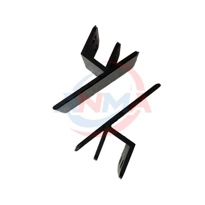 2PCS 1550.5510.3 Chain Cover For Presto Muller Martini Stitcher Black Plastic Chain Covers