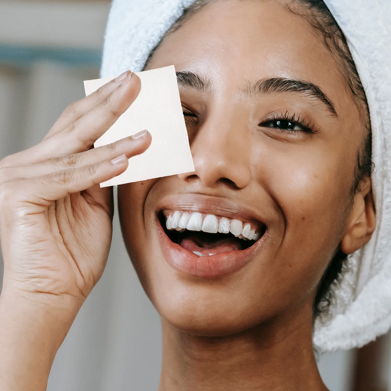 Almohadillas faciales no tejidas, herramienta desmaquillante para limpieza rápida de cara, ojos, labio, toallitas, piel sensible, elementos esenciales de belleza seguros, 1000 Uds.