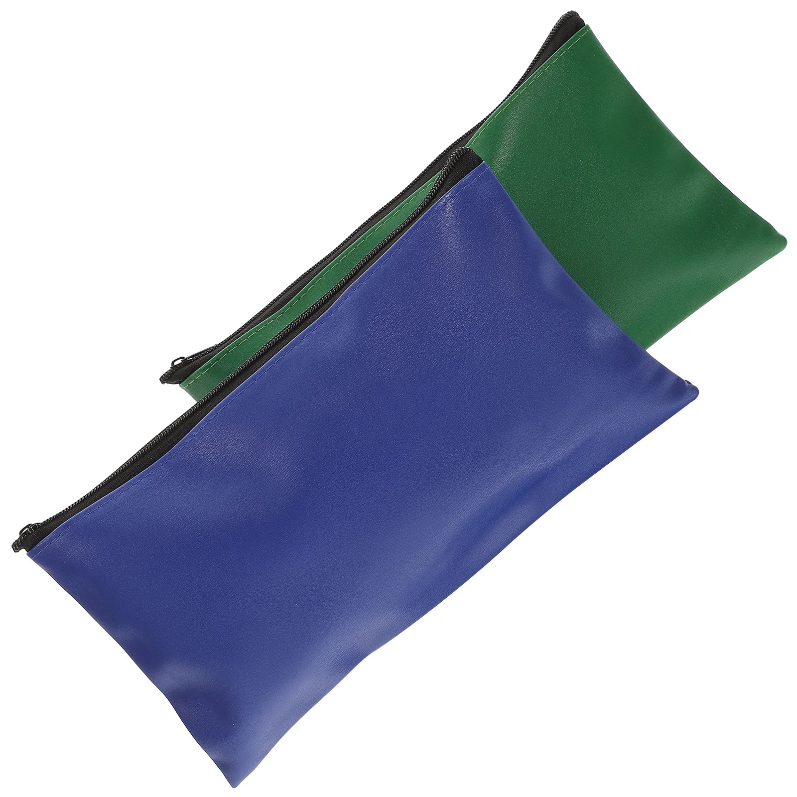 Bolsa de archivo impermeable, bolsa con cremallera para oficina, escuela, datos, organizador de recibos, carpeta de documentos, 2 uds.