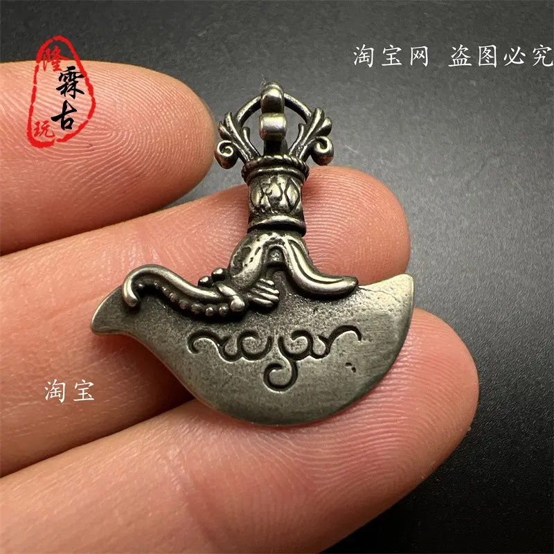 

Tibetan Vajra Capricorn Yue Five Strand Vajra Pestle Yue Blade Back Cloud Clip Bodhi Buddha Bead String DIY Accessories