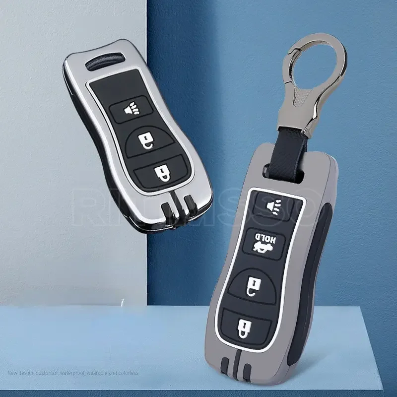 Цинковый сплав + силиконовая Резина автомобильная безключевая Крышка для INFINITI G35 I35 350Z FX35 FX45 QX4 QX56