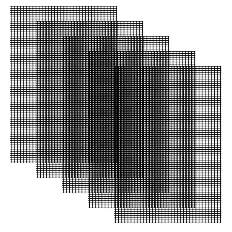 5 Pieces Plastic Mesh Canvas Sheets for Embroidery, Plastic Needlepoint Canvas, Fursuit Eye Mesh for Crafts DIY