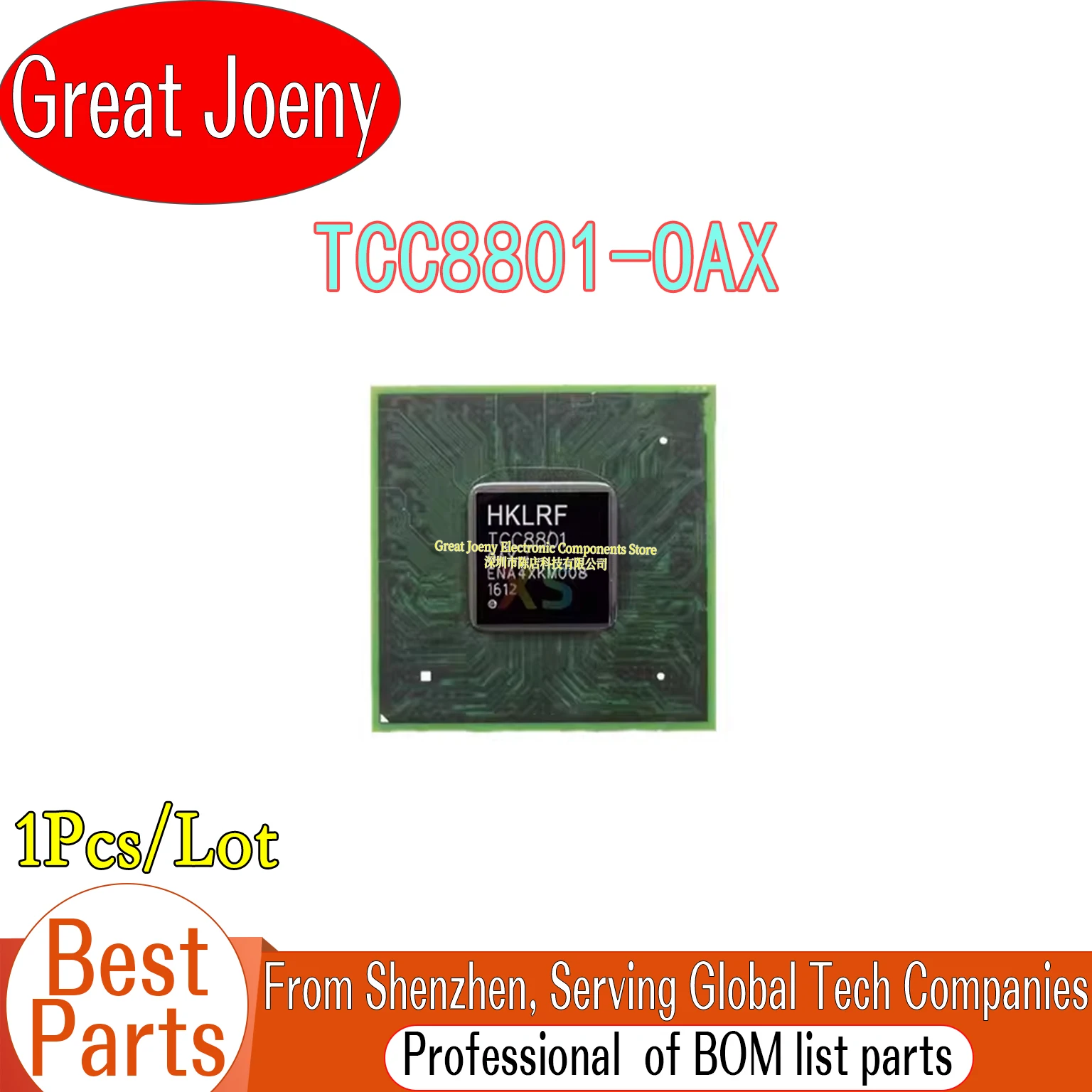 

100% New TCC8801 8801 TCC8801-OAX TCC8801-0AX BGA Chipset