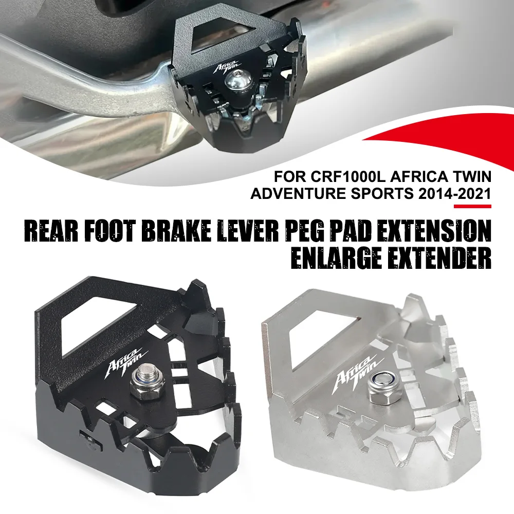 

Rear Brake Lever Pedal Enlarger Extension Motorcycle For Honda CRF1000L Africa Twin Adventure Sports 2014-2020 2021 Accessories