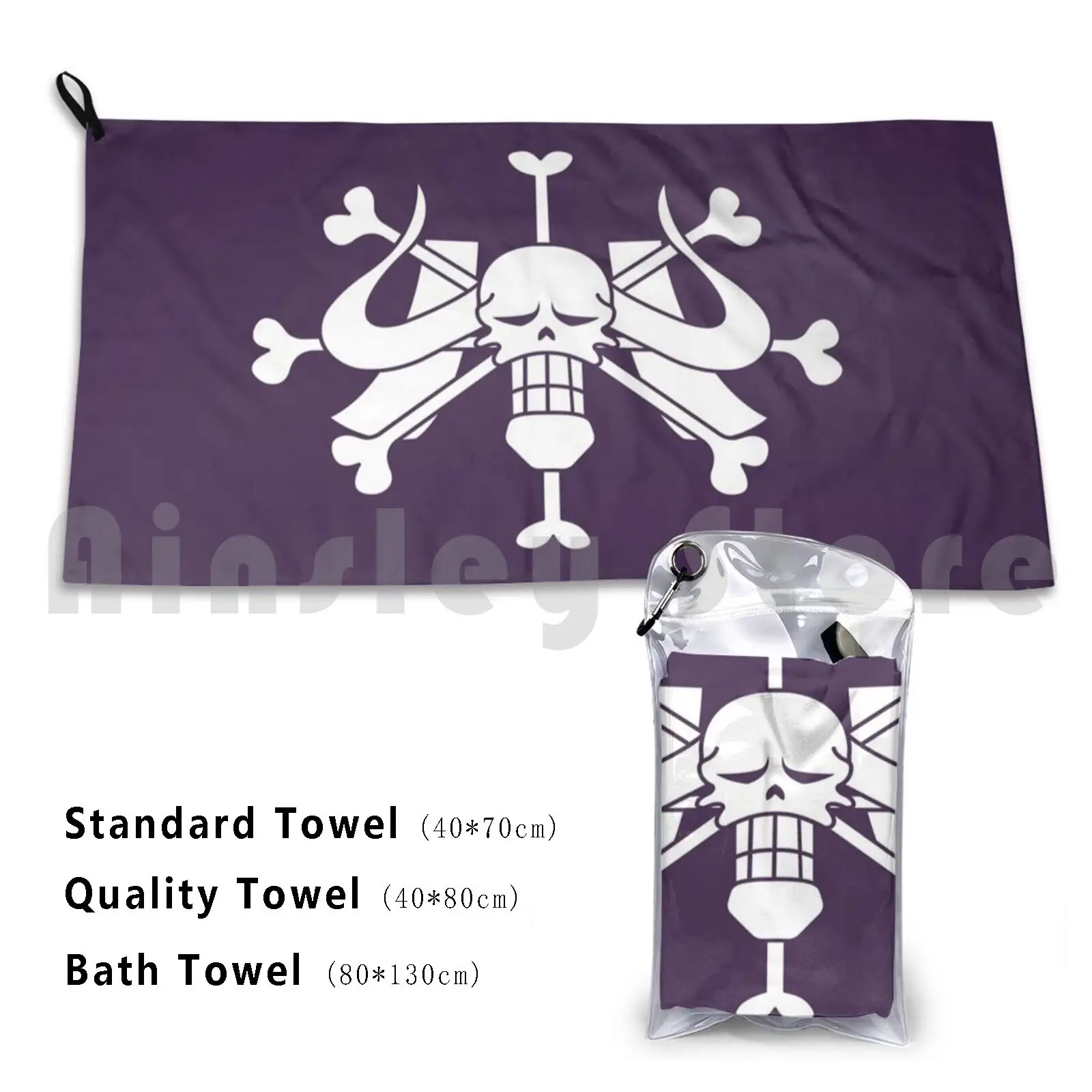 الوحوش القراصنة جولي روجر منشفة مخصصة منشفة استحمام الوحش القراصنة كايدو كايدو أوف ذا بيست يونكو وانوكوني #1
