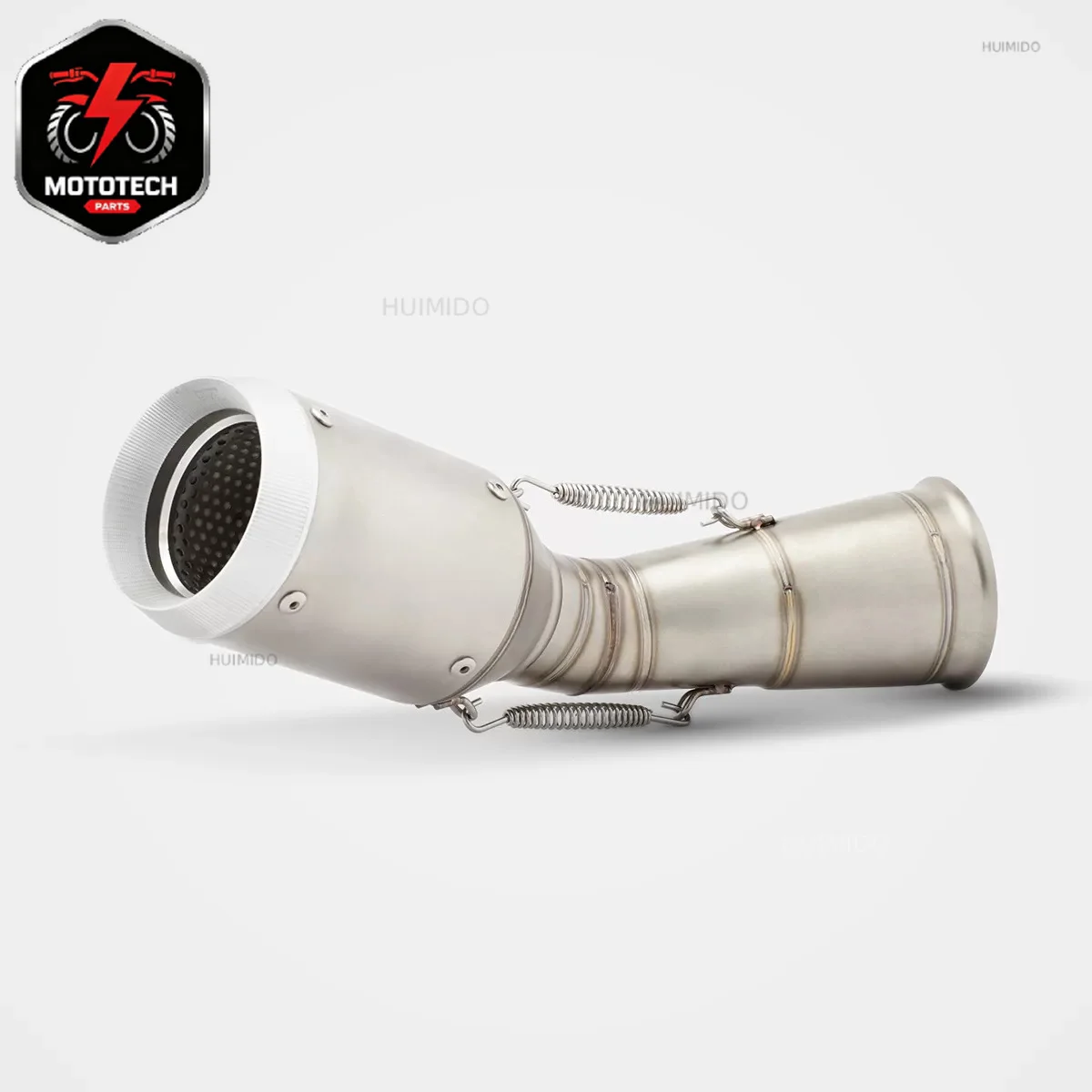 Applicable to 703RR motorcycle locomotive modified exhaust pipe AR straight row to improve performance stainless steel mid-tail