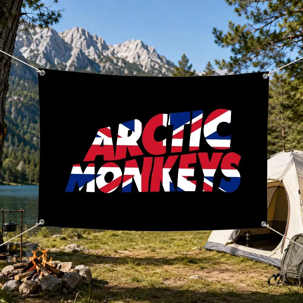 Singer A-Alex Turner Flags Aesthetic Wall Tapestry Printed Wall Hanging Living Room Party Outdoor Decor