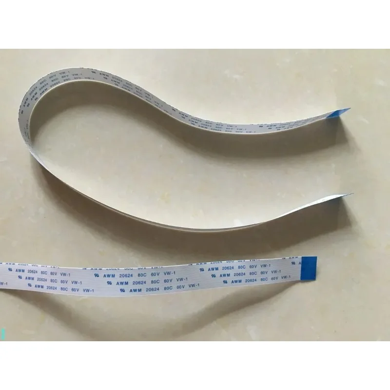 New FFC FPC Flexible Cable 0.5mm Pitch 4 Pin 5P 6P 7P 8P 9P 10P 11P Reverse Length 80mm AWM 20624 80C 60V Same Direction