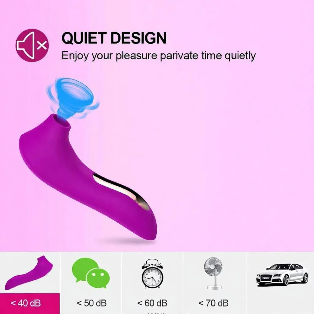 Powerful Sucker Clitoris Sucking Vibrator Female Clit Nipple Oral Vacuum Stimulator Massager Sex Toys Adults Goods for Women view 5