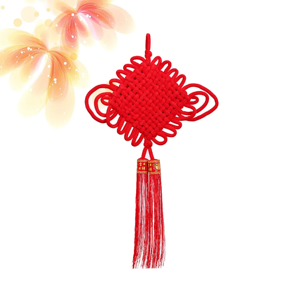 

Feng Shui Modern Chinese Knot Pendant Decoration Spring Festival Hanging Knots Fortune Tassels Traditional New Year Ornament