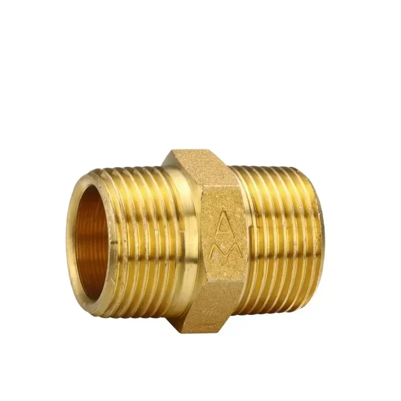 Thickened Brass Double Outer Wire Water Pipe Direct To Wire Outer Straight National Standard Multi Specification