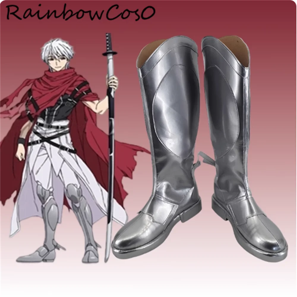 ริฮิโตะ บาช พลันเดอร์ร์คอสเพลย์รองเท้ารองเท้าเกมอะนิเมะปาร์ตี้ฮาโลวีนเรนโบว์คอส 0 W5110