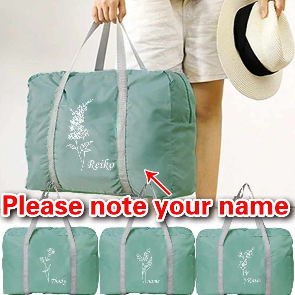 

Personalized Customized Portable Lightweight Waterproof Large-capacity Short-distance Travel Bag Storage Clothes Bag Travel Bag
