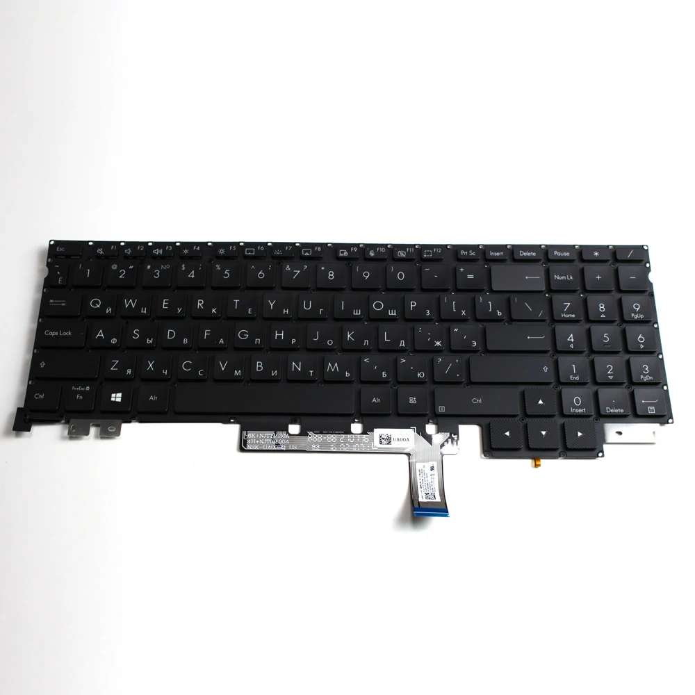 Laptop Keyboard For Asus ProArt StudioBook Pro 16 OLED W7600 W7600Z3A W7600H3A RU Layout Notebook Keyboard with Backlit