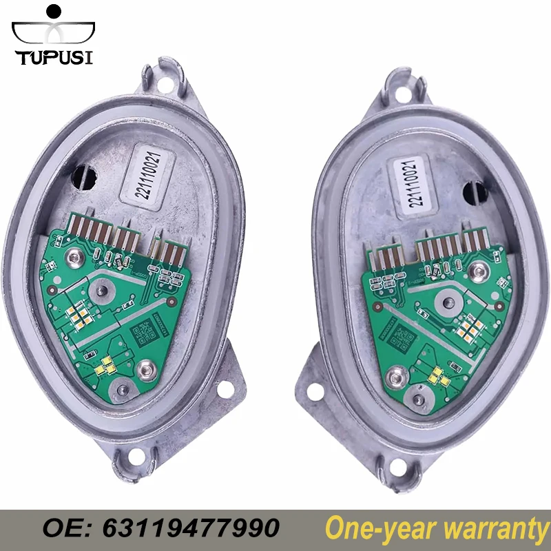 

Левый и правый модуль управления указателем поворота для X5 X6 G05 G06 2018-2021, модуль балласта светодиодных фар 63119477990 63119477989